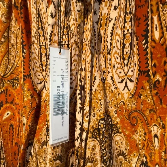 NWT Elie Tahari Silk Raj Wide-Leg Pants - Picture 3 of 5